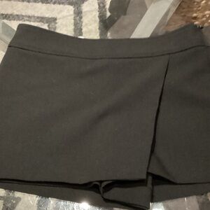 Zara Elegant Black Skort